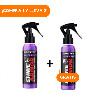 Spray de Recubrimiento Automotriz Nano Cerámico 3 en 1 Shine [¡COMPRA 1 Y LLEVA 2 SOLO POR HOY!]